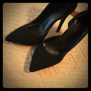 Black Suede Heels